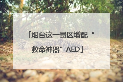烟台这一景区增配“救命神器”AED