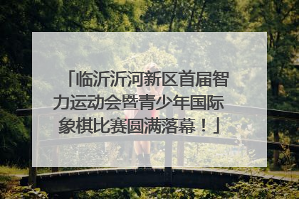 临沂沂河新区首届智力运动会暨青少年国际象棋比赛圆满落幕！