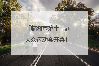 临湘市第十一届大众运动会开幕