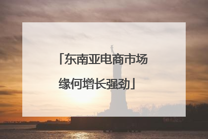 东南亚电商市场缘何增长强劲