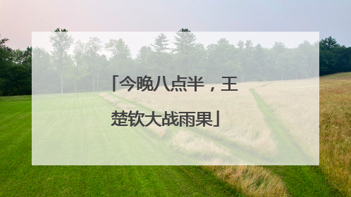 今晚八点半，王楚钦大战雨果