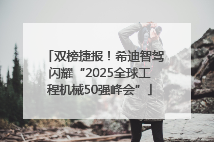 双榜捷报！希迪智驾闪耀“2025全球工程机械50强峰会”