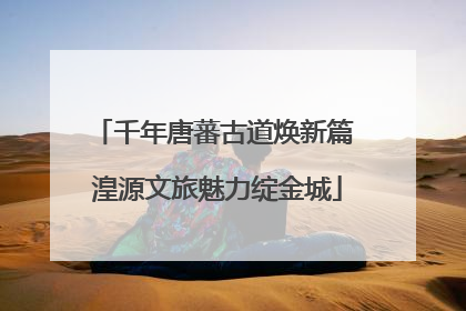 千年唐蕃古道焕新篇 湟源文旅魅力绽金城
