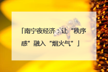 南宁夜经济：让“秩序感”融入“烟火气”