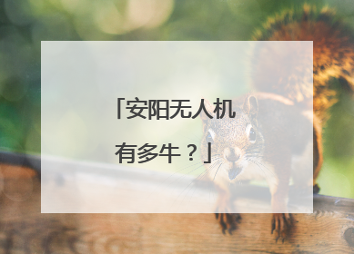 安阳无人机有多牛？