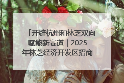 开辟杭州和林芝双向赋能新赛道｜2025年林芝经济开发区招商引资（杭州）推介展销活动在杭举办