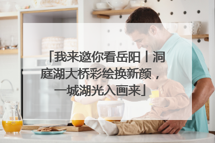 我来邀你看岳阳丨洞庭湖大桥彩绘换新颜，一城湖光入画来