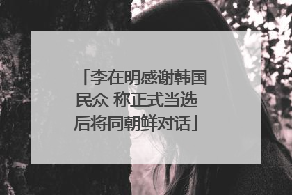 李在明感谢韩国民众 称正式当选后将同朝鲜对话