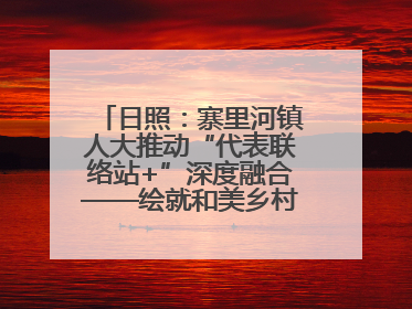 日照：寨里河镇人大推动“代表联络站+”深度融合——绘就和美乡村幸福画卷