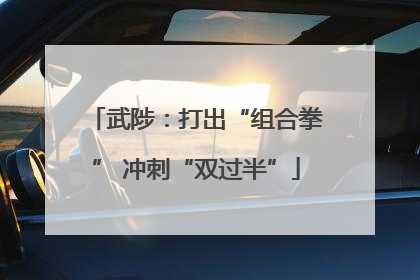 武陟：打出“组合拳” 冲刺“双过半”