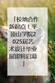 校地合作新起点！平顶山学院2025届艺术设计毕业展即将启幕