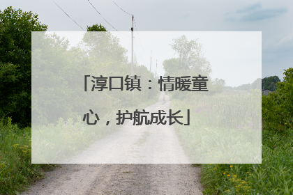 淳口镇：情暖童心，护航成长