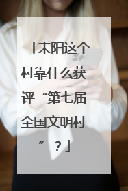 耒阳这个村靠什么获评“第七届全国文明村”？