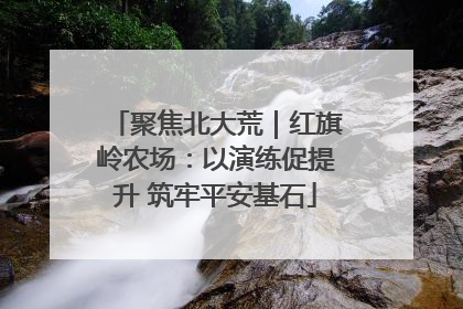 聚焦北大荒｜红旗岭农场：以演练促提升 筑牢平安基石