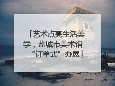 艺术点亮生活美学，盐城市美术馆“订单式”办展