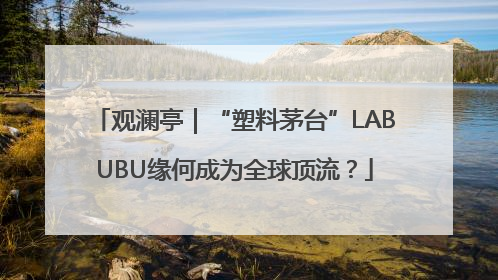 观澜亭｜“塑料茅台”LABUBU缘何成为全球顶流？