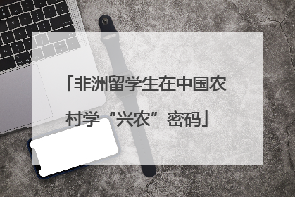 非洲留学生在中国农村学“兴农”密码
