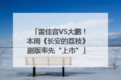 雷佳音VS大鹏！本周《长安的荔枝》剧版率先“上市”