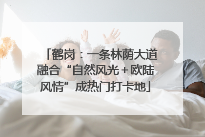 鹤岗：一条林荫大道融合“自然风光＋欧陆风情”成热门打卡地