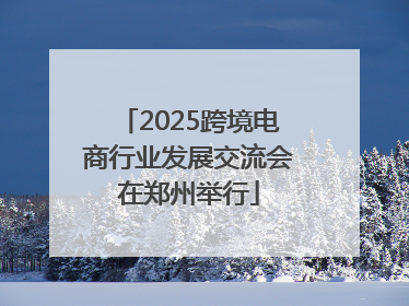 2025跨境电商行业发展交流会在郑州举行